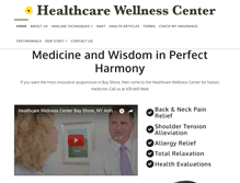 Tablet Screenshot of healthcarewellness.org
